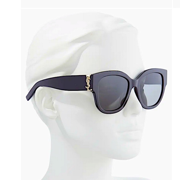56mm Cat Eye Sunglasses Saint Laurent - Picture 1 of 13